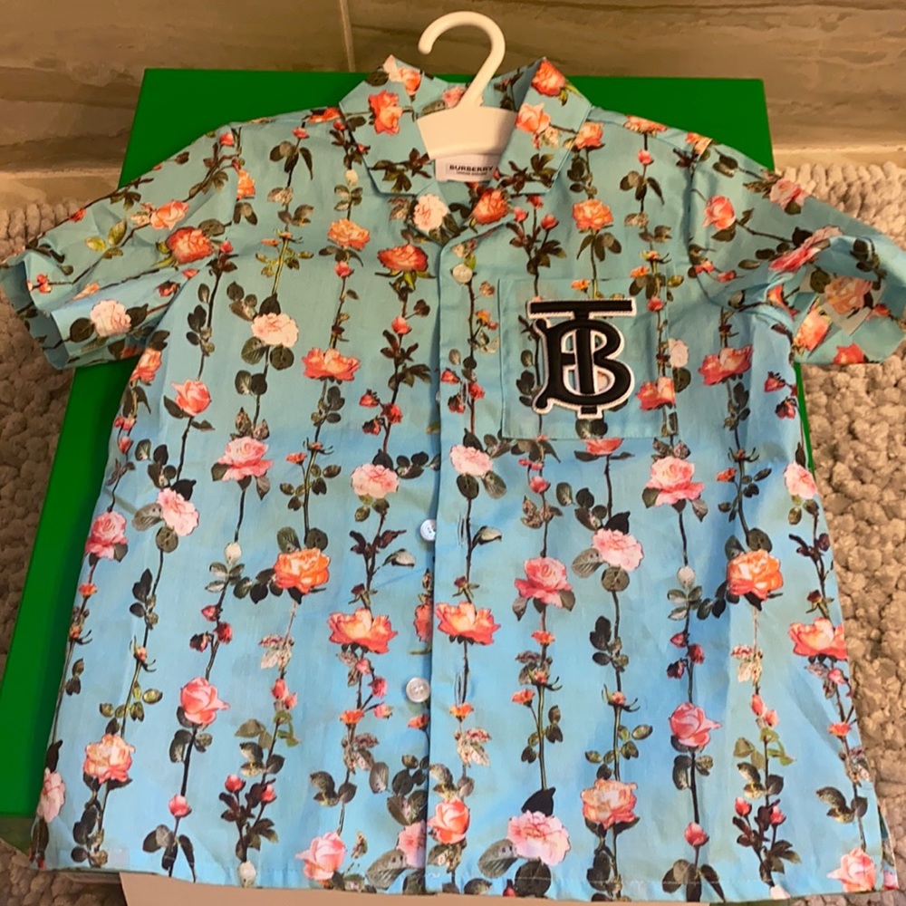 Burberry kids flora top